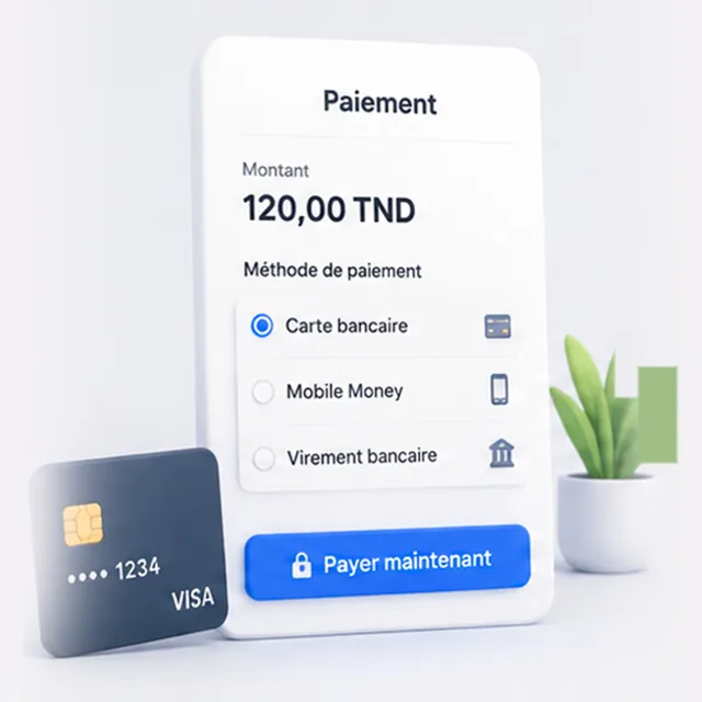 Page de paiement